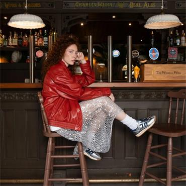 Back 70 Jogger T Toe Laced Retro Trainer - Silver Navy